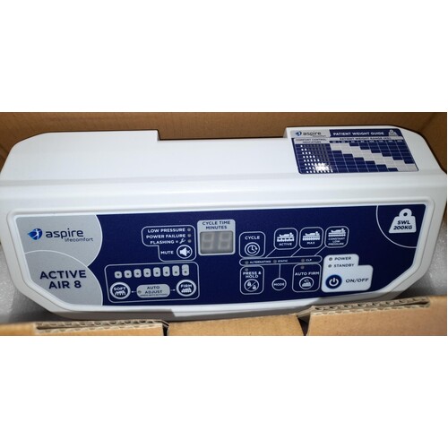 Aspire Active Air 8, Single Mattress, Replacement PUMP Only