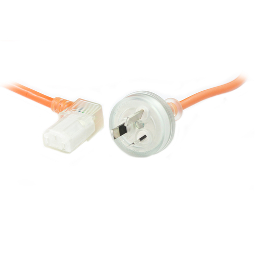 Air Mattress Pump Orange 5M Right Angled MAINS CABLE