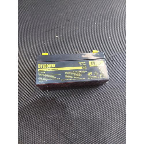 Drypower 6V, 3ah Battery