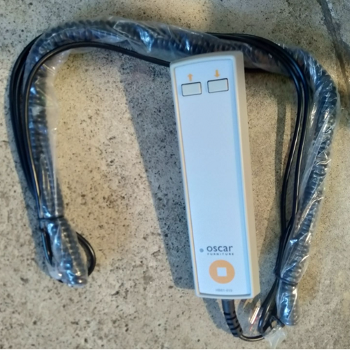 Linak HB61-020 Oscar Handset with Emergency Lower - HB61T06-2010X - Telephone Plug Connection (Use FC1018)