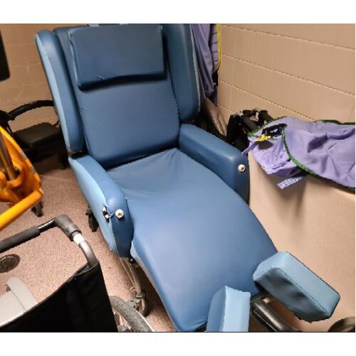 Cobalt, To Suit Air Bariatric Chair RHS ARMREST COVER - Blue