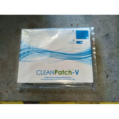 (Clean Patch) Vinyl Patches - Variety Kit (10 pack different sizes etc) - suits vinyl material