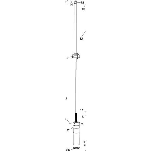 Arjo Hoist Mast Main Lift ACTUATOR