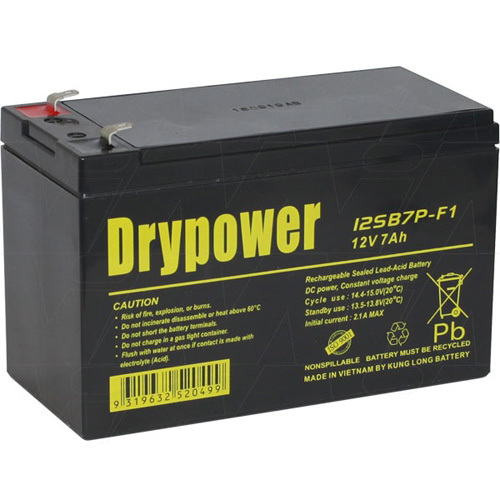 Drypower Battery 12V 7Ah