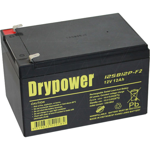 Drypower Battery - 12v 12Ah