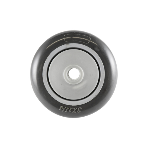 75mm Castor Wheel Insert - 31mm Wide Tread - 10mm Axle Hole