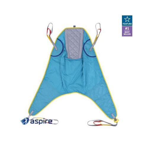 Aspire Low Friction General Purpose SLING W/Head Support - Large - Parasilk