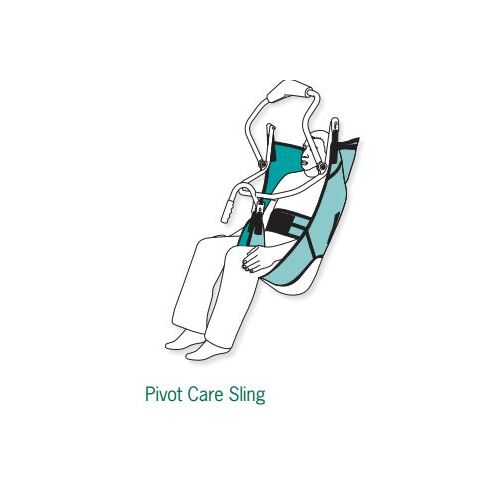 Allegro Pivot Care Sling- Fabric - E Clip / Buckle - Extra Large