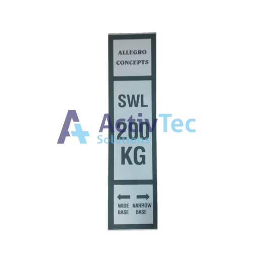 Allegro SWL 200kg Transfer Sticker