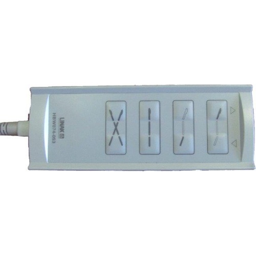 Linak Handset  HBW074-053 - 4 Channel - RJ45 / Internet Style Plug