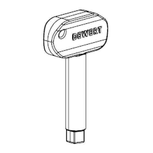 Dewert Handset Nurse Lock KEY