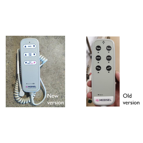 Modsel / Select Patient Trolley Handset - 6 Button 13 Pin Plug - Dewert