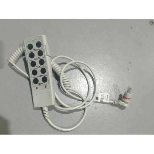 TH7-2027-001 Handset - 10 Button - RJ45 / Internet Style Right Angle Plug - Red Ring