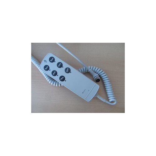 63159 Dewert 6 button 13 pin Handset (with magnetic lock function)