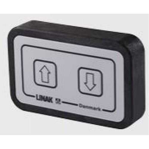 Linak 85 x 50 x 15 Height Adjustable Table BUTTON Including Mounting Bracket W/ Internet Plug