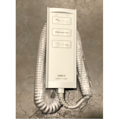 Linak HBW073-006 Handset For Sorrento Bed - RJ45 / Internet Style Plug