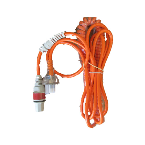 Linak Mains Power Lead - Earthed - Orange