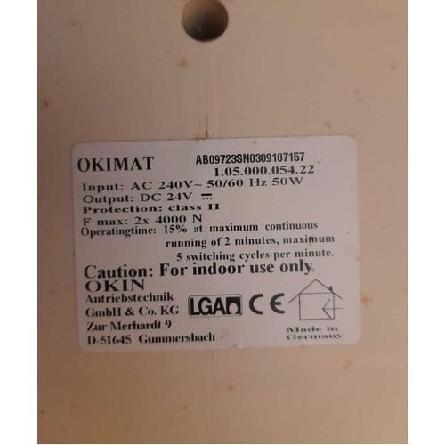 Okimat 87-69-2D-50VA-AUS-Base CONTROL BOX