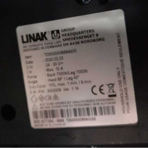 Linak, TD500000B684500, CONTROL BOX