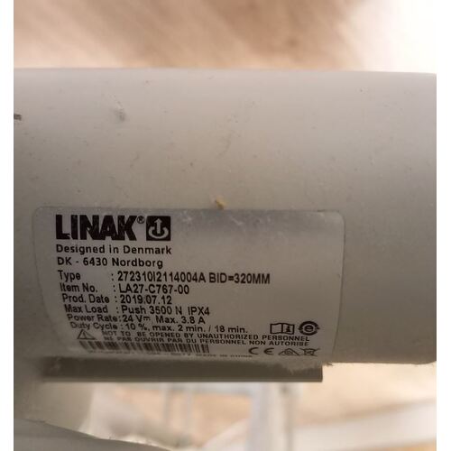 CS8 Bed - Backrest ACTUATOR - Linak LA27-C767-00