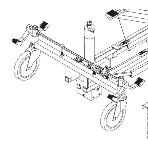 Hausted Eye Trolley 5th WHEEL Assembly