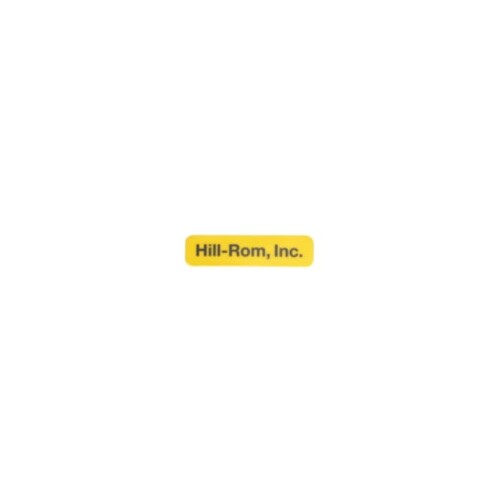 Hill Rom Scale LABEL