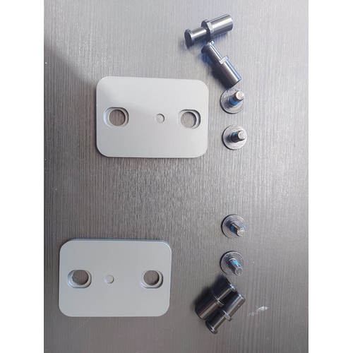 Aidacare FL250 Bed Footend Mounting PLATES & HARDWARE