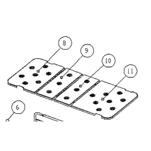 Arjo ABS THIGH&SEAT SECTION COVER