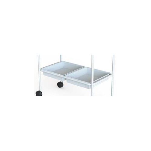 K Care Opaque Acrylic TRAY To Suit Bassinet Trolley - White