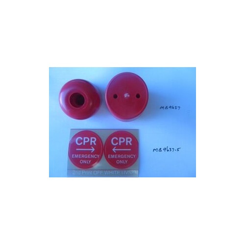 Howard Wright CPR RELEASE KNOB M12 RED - EACH