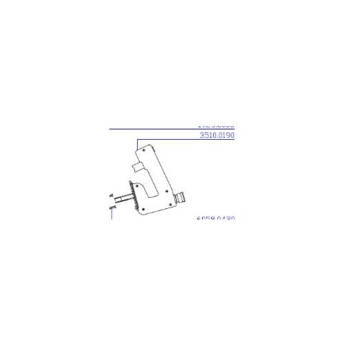 PTS P4 Bed Mover Joystick Handle Only