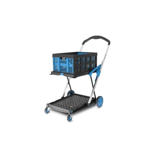 X Cart W/ One Basket FOLDING TROLLEY