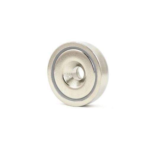 Neodymium Countersunk Pot Magnet - 32mm x 8mm