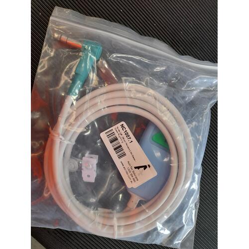 Advance Care - Silicon Pendant 2.5m Lead - 6.35mm Stereo Plug - Tip And Ring - Green Plug