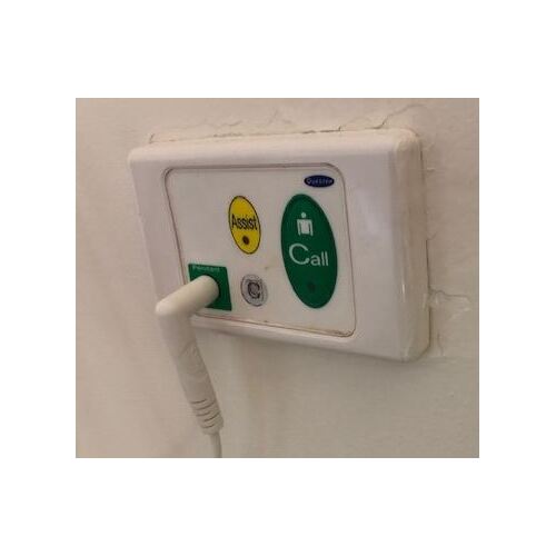 Alexys Horizontal Nurse Call Wall PLATE W/Button