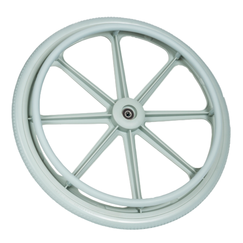 Juvo Shower Commode - Complete Rear Wheel - 22'' x 1 3/8''