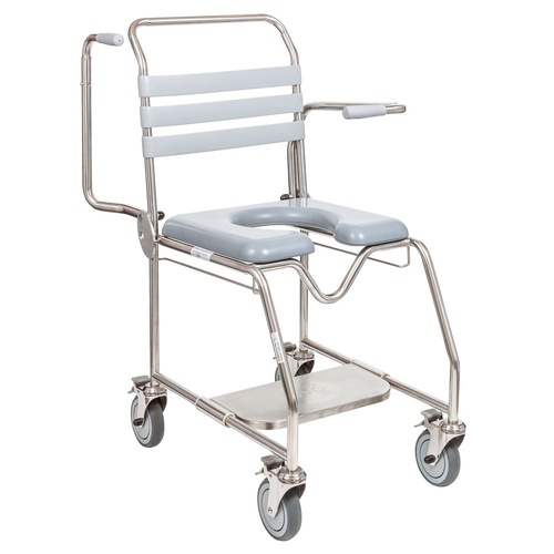 Juvo 46cm Complete Mobile Shower Chair