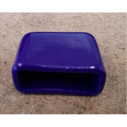 Select Trolley - PVC End Cap - Suit Siderail And Bed End Bumper - PURPLE