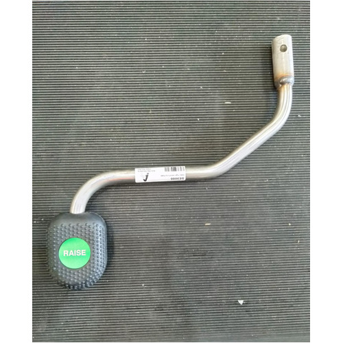 Select Left Hand Pump Pedal (RHS from foot end)