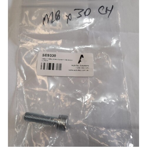 Select Trolley Brake System M8x30-CH SCREW