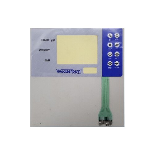 Wedderburn WM303H Button MEMBRANE