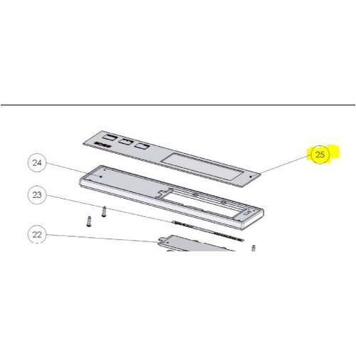 Seca, To Suit Model 952, FRONT FOIL/DECAL