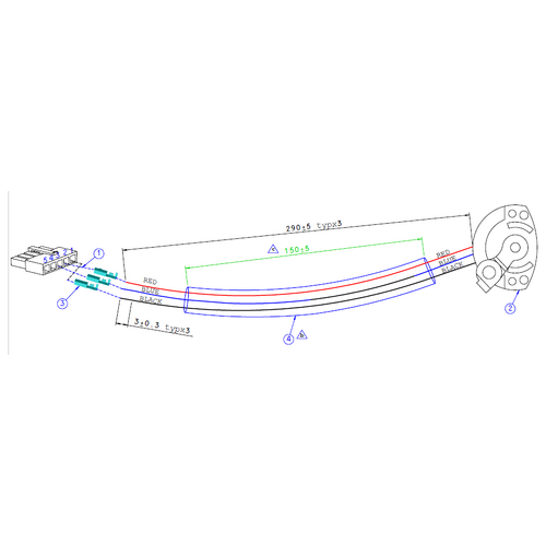 Afikim Scooter Potentiometer Assembly