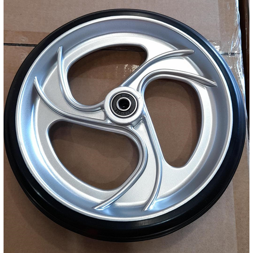 Ellipse Super Lite Walker L/H Rear Wheel Cast Alloy With Bearings 8" / 200mm