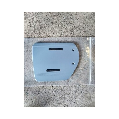 Individual foot plate, 191mm, powder coated - Ice Blue - Otto Bock Avantgarde - RHS