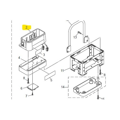 Sunrise Quickie Iris Battery Seat Assembly