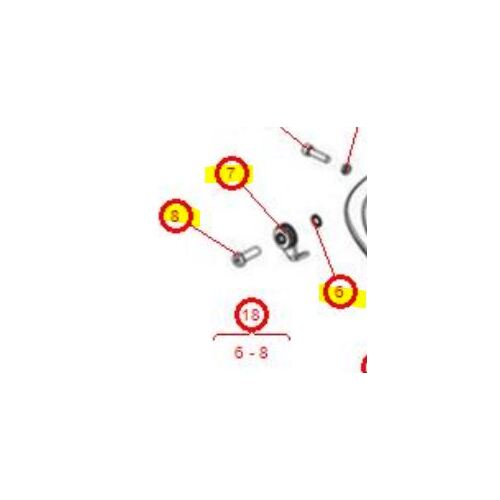 Permobil, To Suit Corpus /3G, FRICTION GUIDE To Suit Footplate