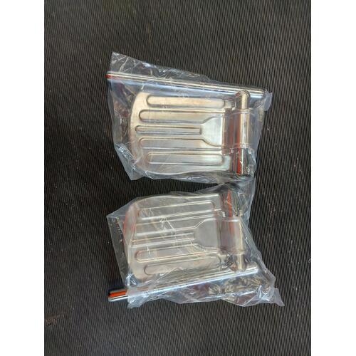 Breezy Wheelchair Aluminium Footplates (pair)