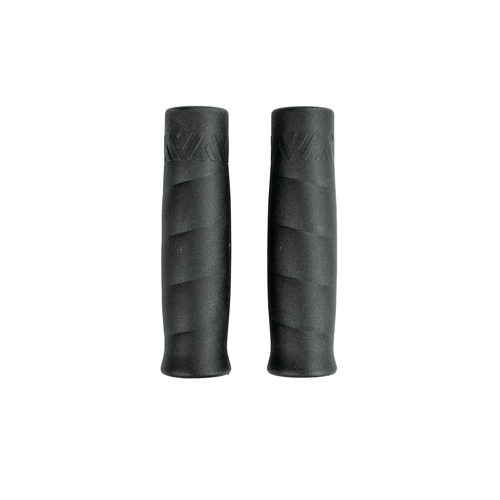 Handgrips - 25.4mm x 125mm. Black - Pair