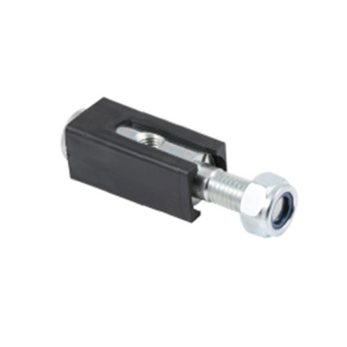 22mm Solid Pintle 48mm Long - Zinc Plated - Square - With Adaptor